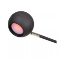 Lampa podłogowa ściemnialna Comet czarny akumulator LED 3 step dim. 3W 2700K lucide 36721/03/30 | 5411212361301