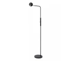 Lampa podłogowa ściemnialna Comet czarny akumulator LED 3 step dim. 3W 2700K lucide 36721/03/30 | 5411212361301