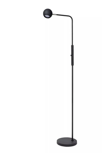 Lampa podłogowa ściemnialna Comet czarny akumulator LED 3 step dim. 3W 2700K lucide 36721/03/30 | 5411212361301