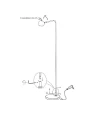 Lampa podłogowa ściemnialna Comet czarny akumulator LED 3 step dim. 3W 2700K lucide 36721/03/30 | 5411212361301