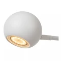 Lampa podłogowa ściemnialna Comet biały akumulator LED 3 step dim. 3W 2700K lucide 36721/03/31 | 5411212361318