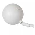 Lampa podłogowa ściemnialna Comet biały akumulator LED 3 step dim. 3W 2700K lucide 36721/03/31 | 5411212361318