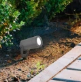 Reflektor ogrodowy Spikey szary GU10 IP44 searchlight 5010GY | 5053423164878