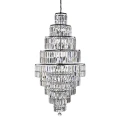 Żyrandol kryształowy Empire 13LT chrom | kryształ Ø 60cm 13xE14 searchlight 1500CC | 5053423016771