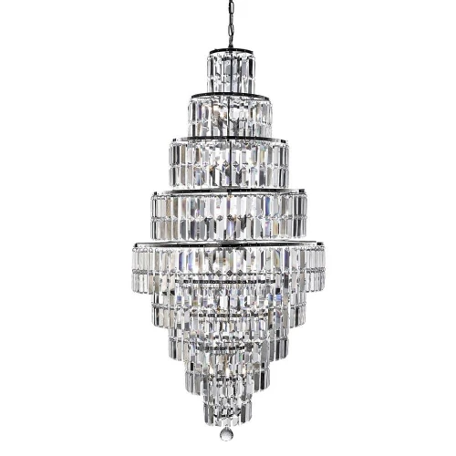 Żyrandol kryształowy Empire 13LT chrom | kryształ Ø 60cm 13xE14 searchlight 1500CC | 5053423016771