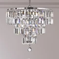 Żyrandol kryształowy Empire 5LT chrom | kryształ Ø 48cm 5xE14 searchlight 1375-5CC | 5053423021843