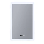 Lustro prostokątne LED 48W 2700-3300-4000K z zegarem