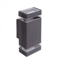 Kinkiet zewnętrzny OE-3S Szary 2xGU10 IP54 EcoLight EC79035 | 5901986790358 noxbox lampynox www.lampynox.pl