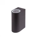 Kinkiet zewnętrzny OE-9 Czarny 2xGU10 IP44 EcoLight EC79087 | 5901986790877 noxbox lampynox www.lampynox.pl