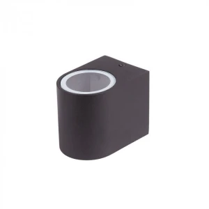 OE-8 Czarny GU10 IP44 Kinkiet zewnętrzny EcoLight EC79086