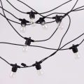 Solarna Girlanda ogrodowa 10m. LED 10xG45 E27 0.3W 2700K IP65 ecolight EC20088 | 5905036200880