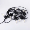 Solarna Girlanda ogrodowa 10m. LED 10xG45 E27 0.3W 2700K IP65 ecolight EC20088 | 5905036200880