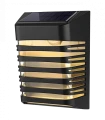 Kinkiet zewnętrzny solarny z czujnikiem zmierzchu SOE-2 solar czarny PIR LED 4000K IP65 ecolight EC20116 | 5905036201160