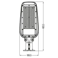 Lampa uliczna Premium 100W 6500K 130lm/W IP65 ecolight EC20406 | 5905036204062