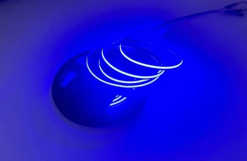 Taśma ściemnialna LED COB 5m. dim. 45W 480 9W/m niebieska 12V IP20 ecolight EC20303 | 5905036203034