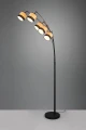 Lampa podłogowa Bolzano brąz | czarny mat 5xE14 rl R41665032 | 4017807598346