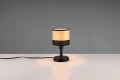 Lampka stołowa Bolzano brąz | czarny mat E14 rl R51661032 | 4017807598278
