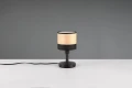 Lampka stołowa Bolzano brąz | czarny mat E14 rl R51661032 | 4017807598278