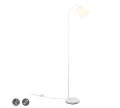 Lampa podłogowa stojąca Buddy biały mat E27 rl R41721031 | 4017807600445