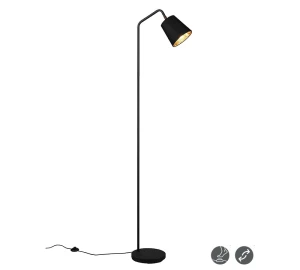 Buddy czarny mat E27 Lampa podłogowa stojąca