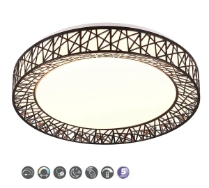 Cluster czarny LED 3 step dim. 40W 2700-6500K pilot Plafon
