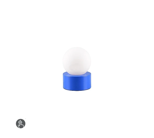 Lampka stołowa Countess niebieski E14 rl R59051012 | 4017807597035