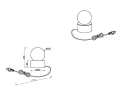 Lampka stołowa Countess żółty E14 rl R59051016 | 4017807597042