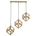 Lampa wisząca SWEDEN 3 Gold 3xE27 goldlux 318695 | 5901508318695