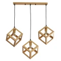 Lampa wisząca SWEDEN 3 Gold 3xE27 goldlux 318695 | 5901508318695