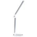 Lampa biurkowa ściemnialna MADERA biało-srebrna LED 3 step dim. 7W 4000K goldlux 324955 | 5901508324955