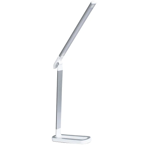 Lampa biurkowa ściemnialna MADERA biało-srebrna LED 3 step dim. 7W 4000K goldlux 324955 | 5901508324955