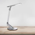 Lampa biurkowa ściemnialna OPTIMUM srebrna LED 7 step dim. 3000K-6000K timer goldlux 324986 | 5901508324986