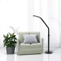 Lampa podłogowa ściemnialna LED FERRARA czarna LED 5 step dim. 13W 3000K-6500K goldlux 325006 | 5901508325006