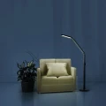 Lampa podłogowa ściemnialna LED FERRARA czarna LED 5 step dim. 13W 3000K-6500K goldlux 325006 | 5901508325006