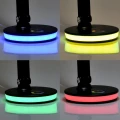 Lampa biurkowa ściemnialna NEPTUN czarna LED 3 step dim. 7W 4000K+RGB goldlux 325044 | 5901508325044