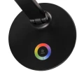 Lampa biurkowa ściemnialna NEPTUN czarna LED 3 step dim. 7W 4000K+RGB goldlux 325044 | 5901508325044