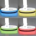 Lampa biurkowa ściemnialna NEPTUN biała LED 3 step dim. 7W 4000K+RGB goldlux 325037 | 5901508325037