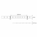 Zestaw: taśma LED 9W 24V 2m IP65 4000K zasilacz, włącznik ON/OFF goldlux 319142 | 5901508319142