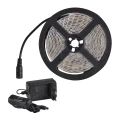 Zestaw taśma LED 3m 28W 24V IP65 2700K zasilacz, włącznik ON/OFF goldlux 319180 | 5901508319180