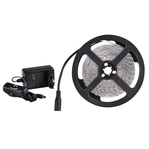 Zestaw taśma LED 5m 44W 24V IP20 2700K zasilacz, włącznik ON/OFF goldlux 319210 | 5901508319210
