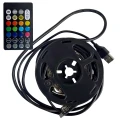 Taśma LED RGBW TV 2x1m z pilotem, funkcja muzyczna, USB 5V goldlux 321336 | 5901508321336