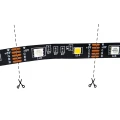 Taśma LED RGBW TV 2x1m z pilotem, funkcja muzyczna, USB 5V goldlux 321336 | 5901508321336