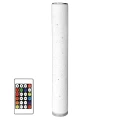 Lampa podłogowa ściemnialna z pilotem STELLA biała LED dim. 12W RGB+W goldlux 325341 | 5901508325341