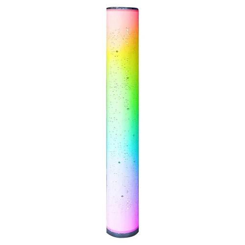 Lampa podłogowa ściemnialna z pilotem STELLA biała LED dim. 12W RGB+W goldlux 325341 | 5901508325341
