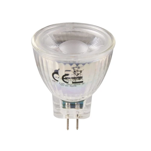 Platinum Żarówka LED MR11 SMD 12V 2,2W 185lm 6500K szkło goldlux 325204 | 5901508325204