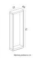 Lampa ogrodowa stojąca Form B FLS-750 antracyt wys. 75cm. LED 9W 4000K IP65 su-ma 94054099 | 5907632912921