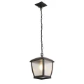 Zewnętrzna lampa wisząca Seattle czarny E27 IP44 Searchlight 6592BK | 5053423167374