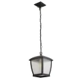 Zewnętrzna lampa wisząca Seattle czarny E27 IP44 Searchlight 6592BK | 5053423167374