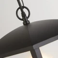 Zewnętrzna lampa wisząca Seattle czarny E27 IP44 Searchlight 6592BK | 5053423167374