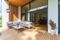 Zewnętrzna lampa wisząca Seattle czarny E27 IP44 Searchlight 6592BK | 5053423167374